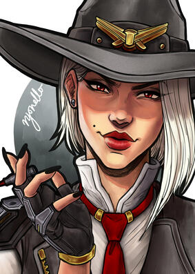 Overwatch Ashe